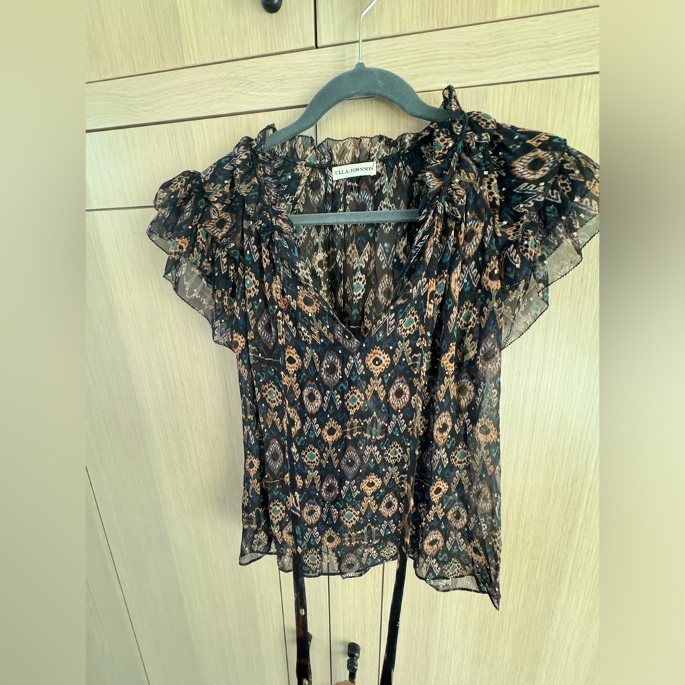 Ulla Johnson - elif top - onyx